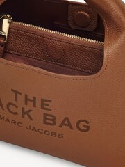 Marc Jacobs Brown The Mini Sack Bag - Image 4 of 6