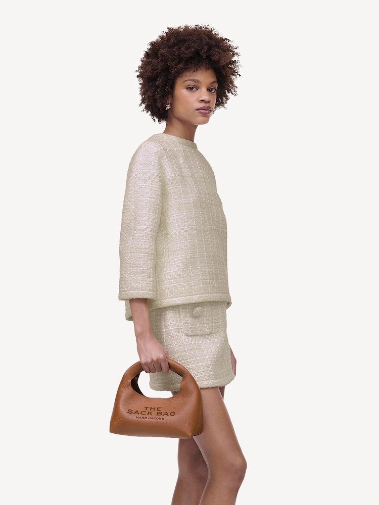 Marc Jacobs Brown The Mini Sack Bag - Image 6 of 6