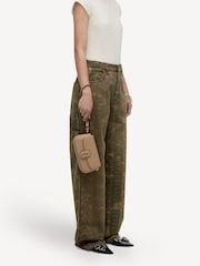 Marc Jacobs Brown The Clover Bag - Image 3 of 6