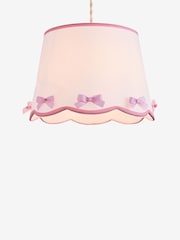 Pink Pink Bow Easy Fit Pendant Lamp Shade - Image 4 of 5
