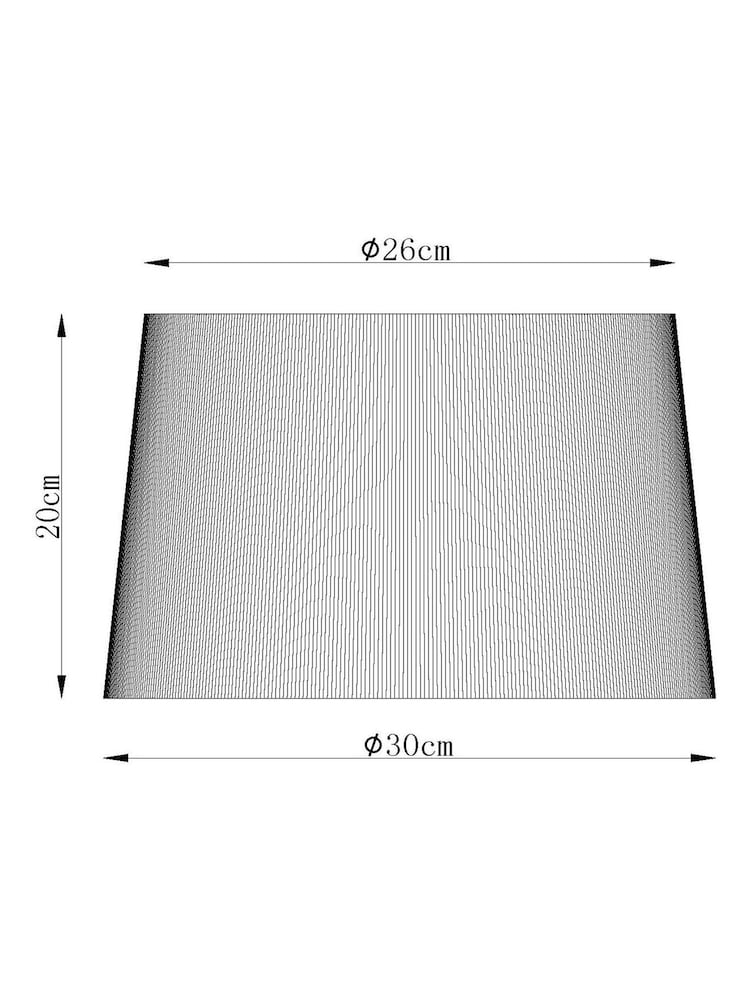 Red/Pink String Easy Fit Pendant Lamp Shade - Image 5 of 5 Red/Pink String Easy Fit Pendant Lamp Shade - Image 5 of 5