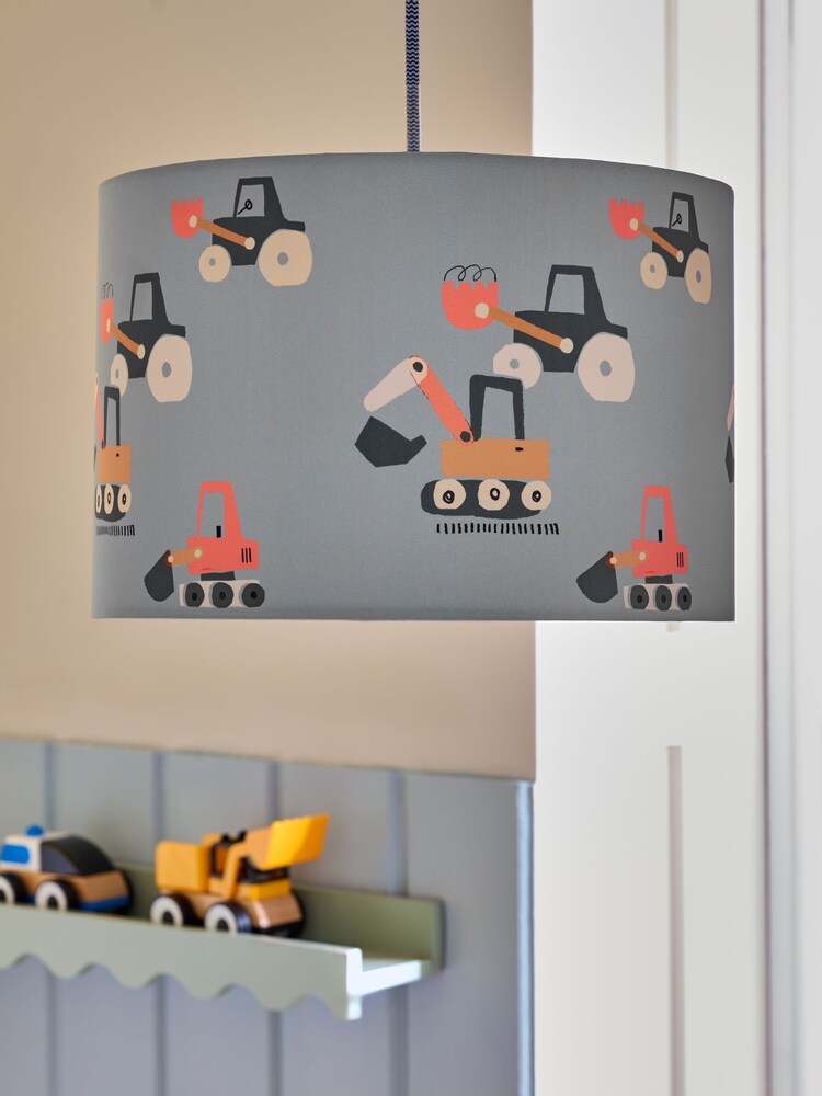 Grey Football Easy Fit Pendant Lamp Shade - Image 2 of 5 Grey Football Easy Fit Pendant Lamp Shade - Image 2 of 5