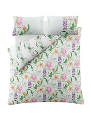 Graham & Brown Multi Botanical Bright Duvet Cover and Pillowcase Set - Image 5 of 6