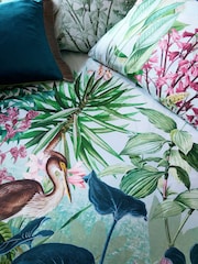 Graham & Brown Jewel Glasshouse Duvet Cover and Pillowcase Set - Image 2 of 6