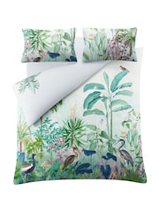 Graham & Brown Jewel Glasshouse Duvet Cover and Pillowcase Set - Image 5 of 6