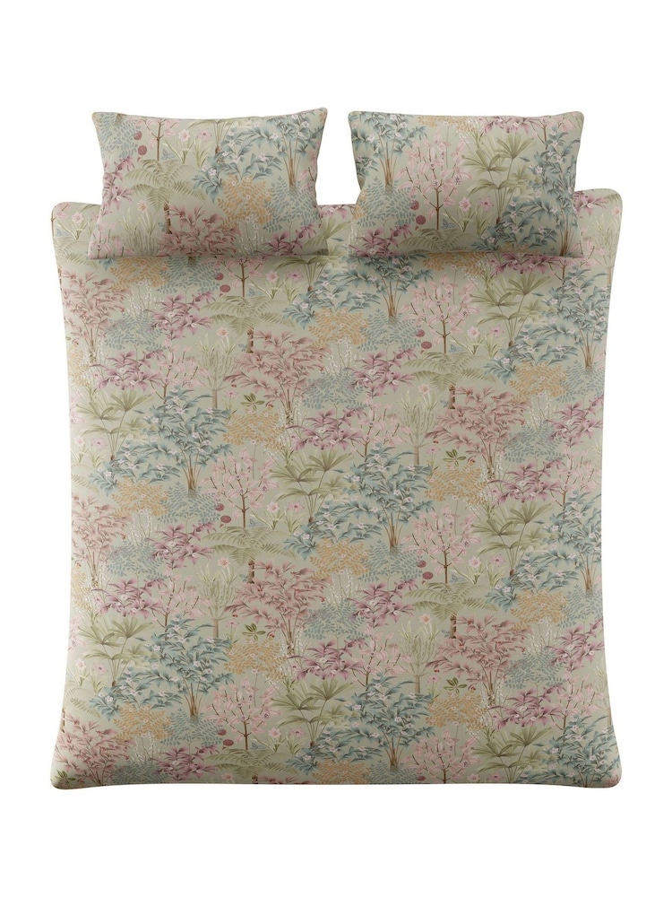 Graham & Brown Soft Sage Jardin Botanico Duvet Cover and Pillowcase Set - Image 6 of 6