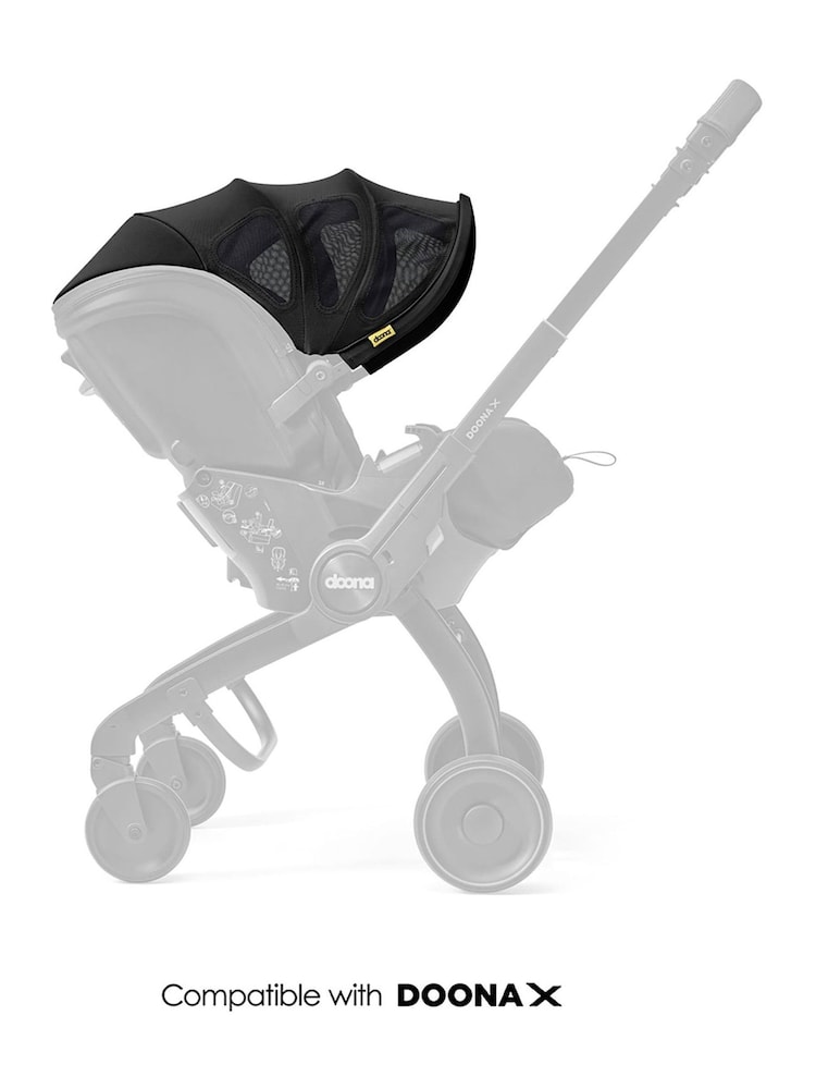Doona Nitro Black X Summer Canopy - Image 2 of 3 Doona Nitro Black X Summer Canopy - Image 2 of 3