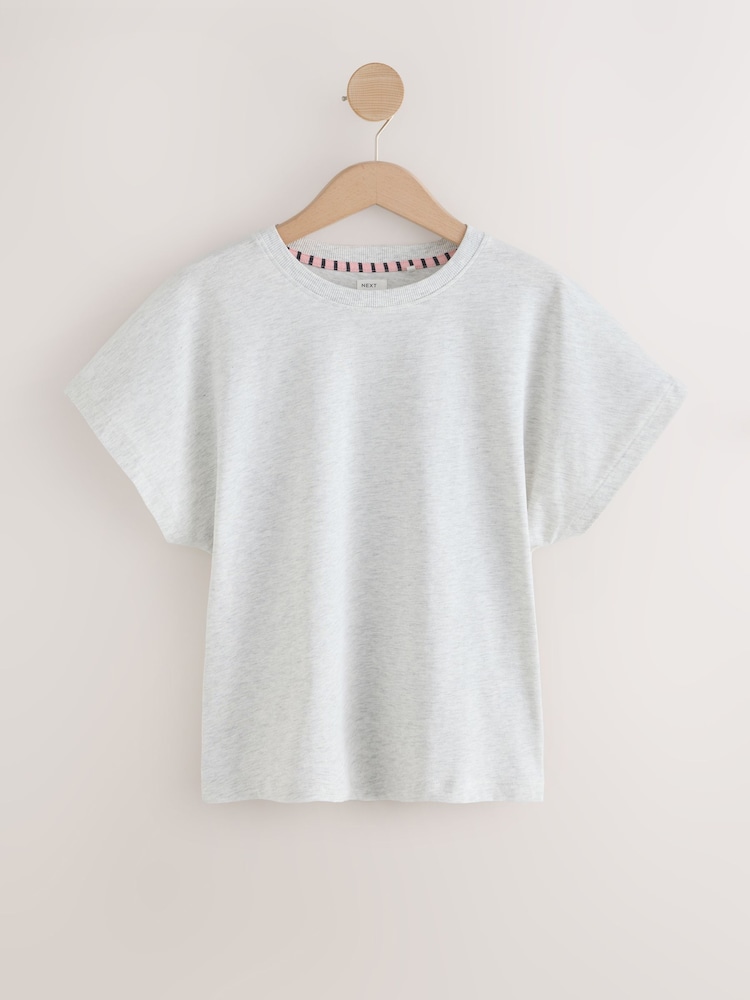 Monochrome Stripe Short Sleeve Pyjamas 2 Pack - Image 2 of 7