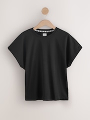 Monochrome Stripe Short Sleeve Pyjamas 2 Pack - Image 4 of 7