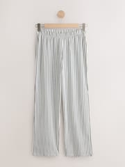 Monochrome Stripe Short Sleeve Pyjamas 2 Pack - Image 5 of 7