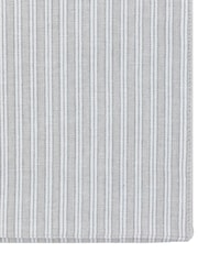 Gallery Home Grey Woven Striped Large Table Runner - Image 4 of 5