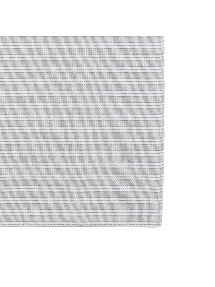 Gallery Home Grey Woven Striped Placemats 4 Pack - Image 6 of 6