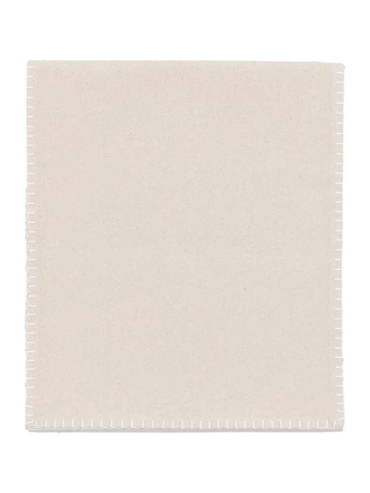 Gallery Home Cream Large Linen Effect Table Runner - Image 5 of 5