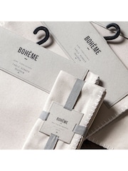 Gallery Home 4 Pack Cream Linen Effect Placemat - Image 3 of 6