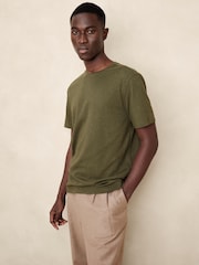Зеленый хаки - Banana Republic Luxury-Touch - Image 1 of 1