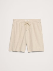 Banana Republic Beige Waffle Knit Pull On Shorts - Image 4 of 4
