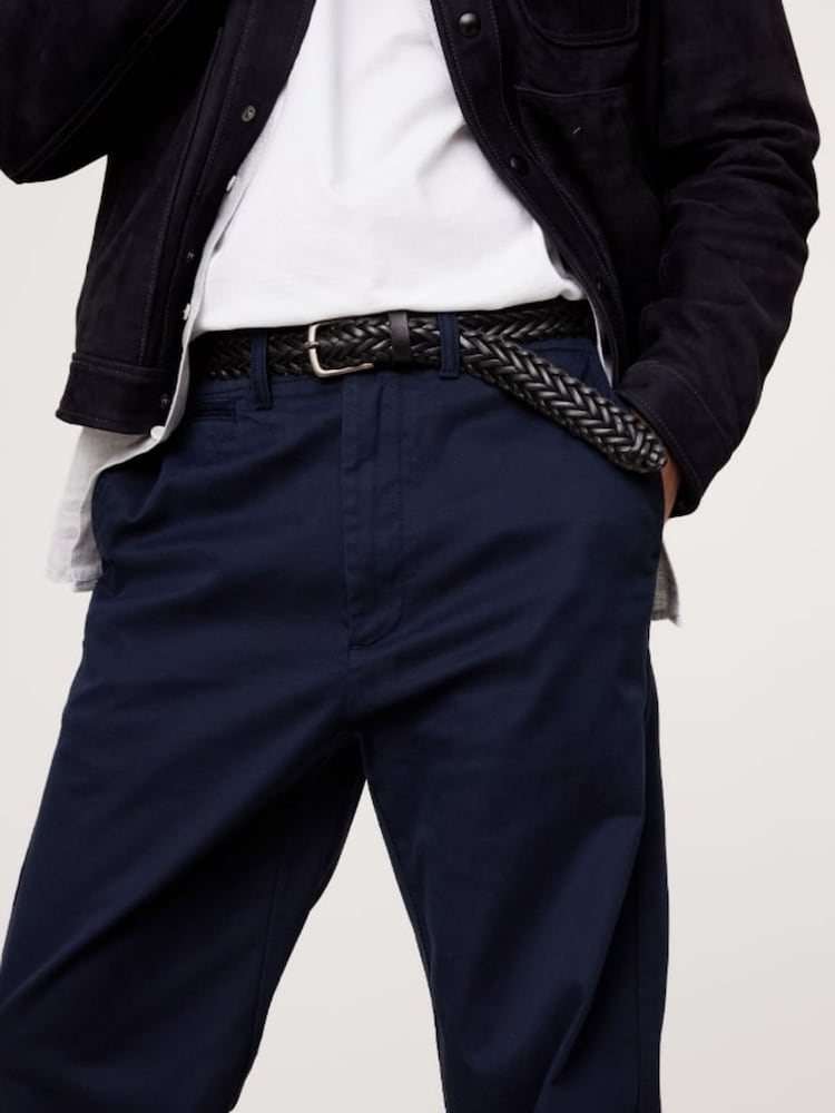 Bleu marine - Pantalon Banana Republic décontracté authentique - Image 3 of 4