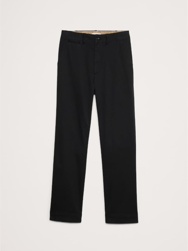 Banana Republic Navy Blue Authentic Relaxed Trousers - Image 4 of 4