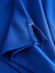 Banana Republic Blue Cotton Short Sleeve Polo Shirt - Image 5 of 5
