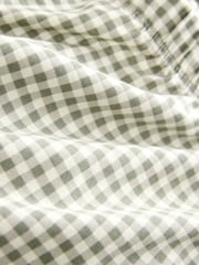 Sage Green Gingham Short Set Pyjamas - Image 9 of 10