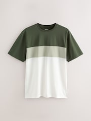 Azul/neutro/verde - Colour Blocking T-Shirts 3 Pack - Imagen 3 de 6