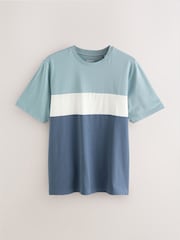 Azul/neutro/verde - Colour Blocking T-Shirts 3 Pack - Imagen 4 de 6
