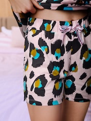 Eleanor Bowmer Print T-Shirt and Shorts Pyjamas Set - Image 4 of 4
