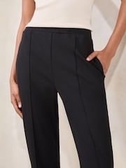 Schwarz - Lipsy – Schmal zulaufende Jerseyhose - Bild 3 von 4