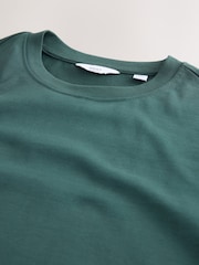 Green Dark Relaxed Fit Heavyweight T-Shirt - Image 2 of 3