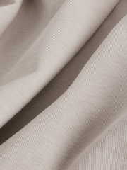Putty Contrast Stitch Regular Fit Heavyweight T-Shirt - Image 7 of 8