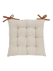 Gallery Home Brown Cotton Velvet Seatpad - Image 8 of 10