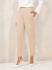 Stone - Lipsy – Schmal zulaufende Jerseyhose - Bild 1 von 4