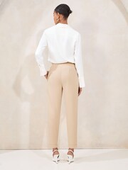 Stone - Lipsy – Schmal zulaufende Jerseyhose - Bild 4 von 4