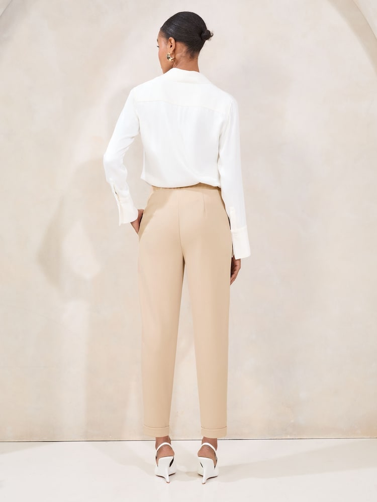 Lipsy Stone Tapered Jersey Trousers - Image 4 of 4 Lipsy Stone Tapered Jersey Trousers - Image 4 of 4