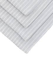 Gallery Home Grey Woven Striped Napkins 4 Pack - Image 6 of 6