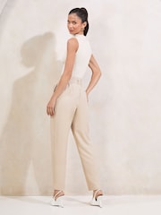 Lipsy Stone Barrel Leg Trousers - Image 4 of 4