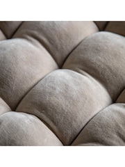 Gallery Home Cream Cotton Velvet Seatpad - Image 3 of 10