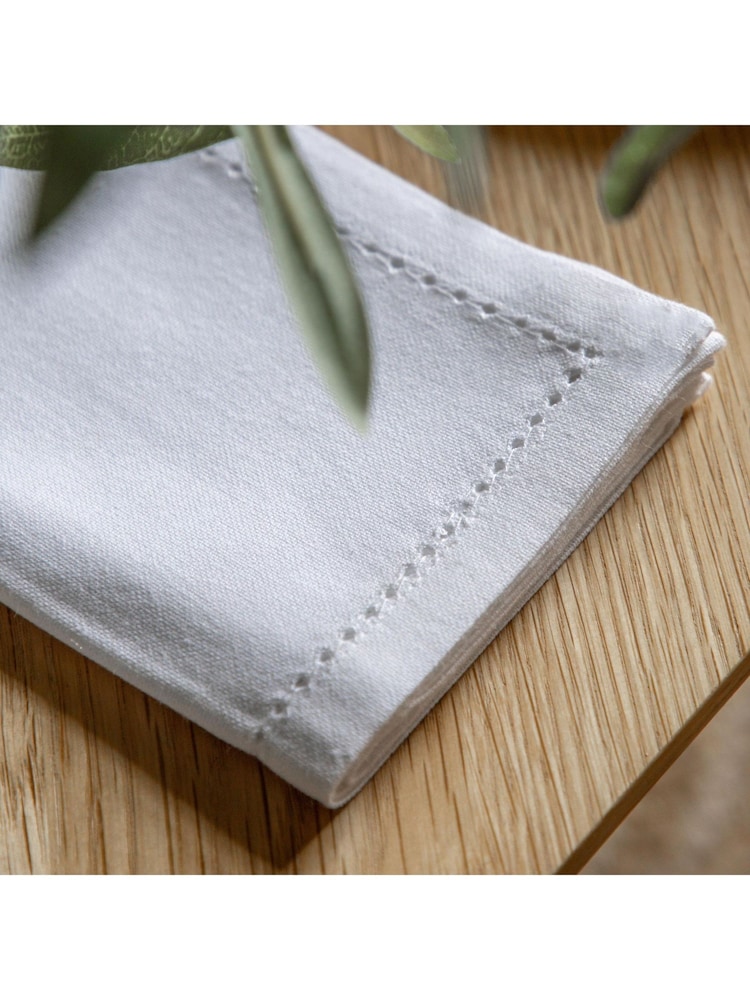 Gallery Home White White Classic Napkin - Image 2 of 6