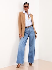 Lipsy Camel Relaxed Blazer - Image 3 of 4