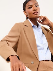 Lipsy Camel Relaxed Blazer - Image 4 of 4