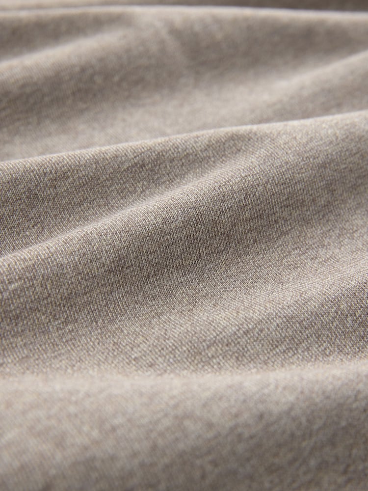 Neutral Marl Relaxed Fit Heavyweight T-Shirt - Image 2 of 3