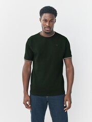 Green Tipped T-Shirt - Image 1 of 7