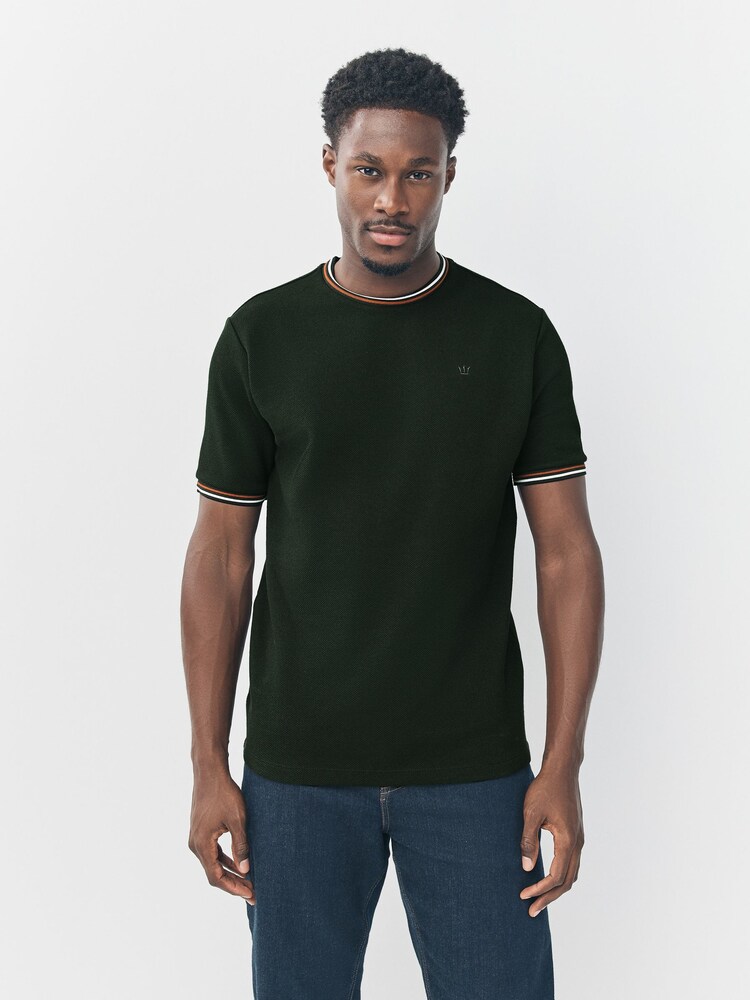 Green Tipped T-Shirt - Image 1 of 7
