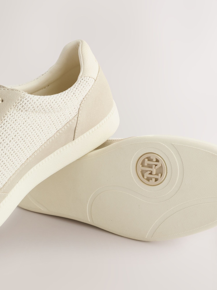 Neutral Casual Knitted Trainers - Image 6 of 6