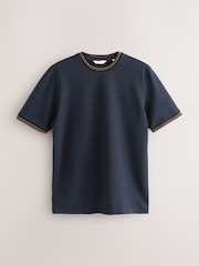 Navy Tipped T-Shirt - Image 6 of 8