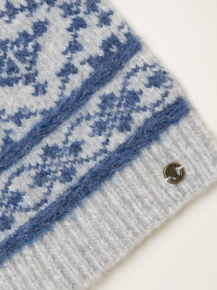 FatFace Pattern Bobble Hat - Slika 2 iz 2