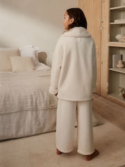 Cream Fleece Cardigans Set (3-16yrs) - Image 2 of 4