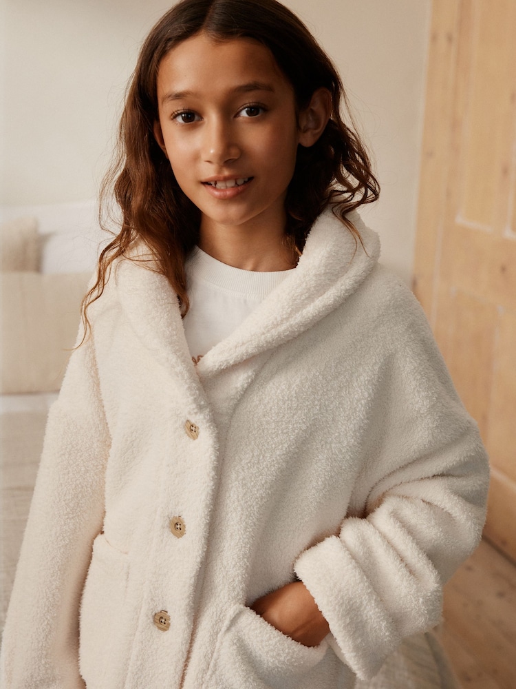 Cream Fleece Cardigans Set (3-16yrs) - Image 4 of 4 Cream Fleece Cardigans Set (3-16yrs) - Image 4 of 4