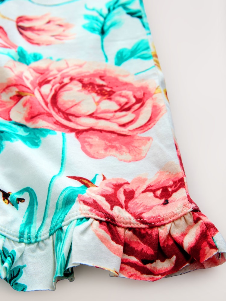 Cream Floral Print Slip Nightie - Image 7 of 7 Cream Floral Print Slip Nightie - Image 7 of 7