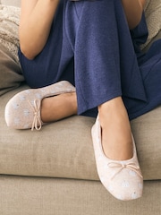 Crema con calabaza - Neutral Pumkin Ballet Slippers - Imagen 2 de 9